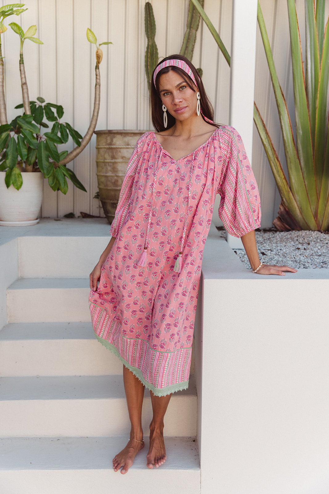 Sydney Dress - Summer Rose Print