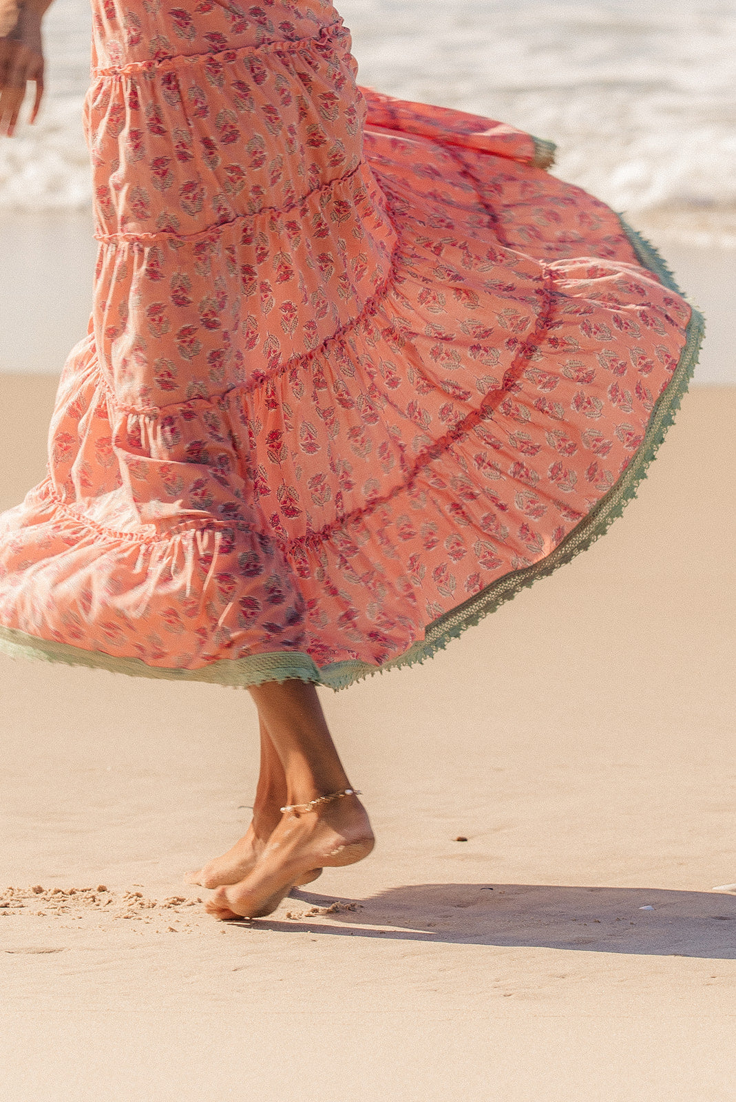 Paris Maxi - Summer Rose Print