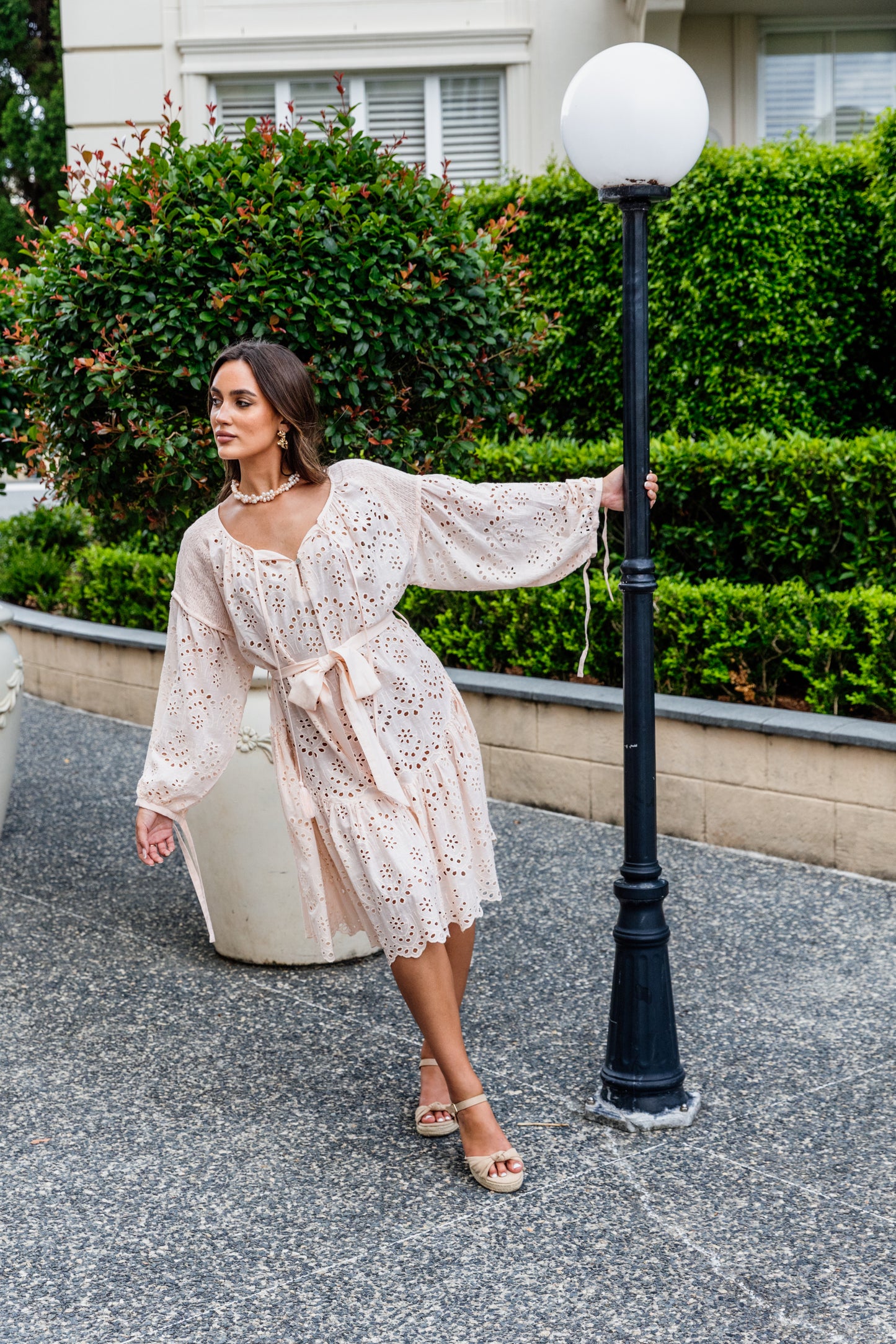Corfu Dress - Dusty Pink