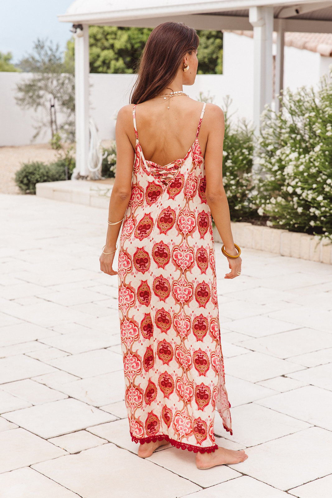 Leo Maxi Dress in Khalifa Print