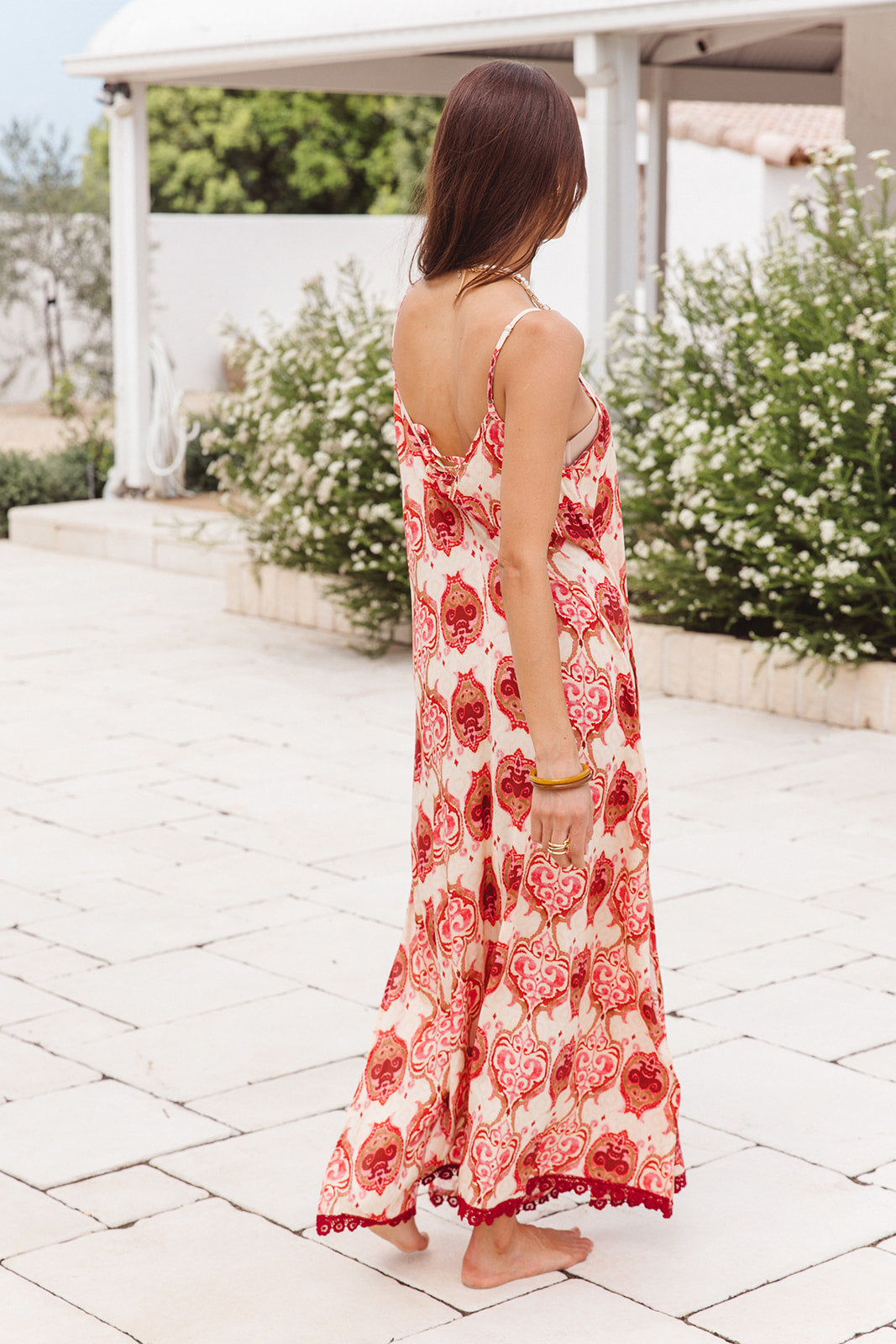 Leo Maxi Dress in Khalifa Print