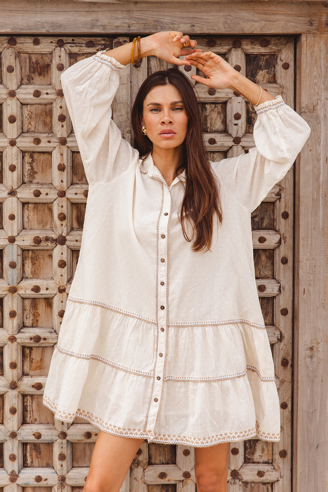 Toronto Dress in Cotton Poplin