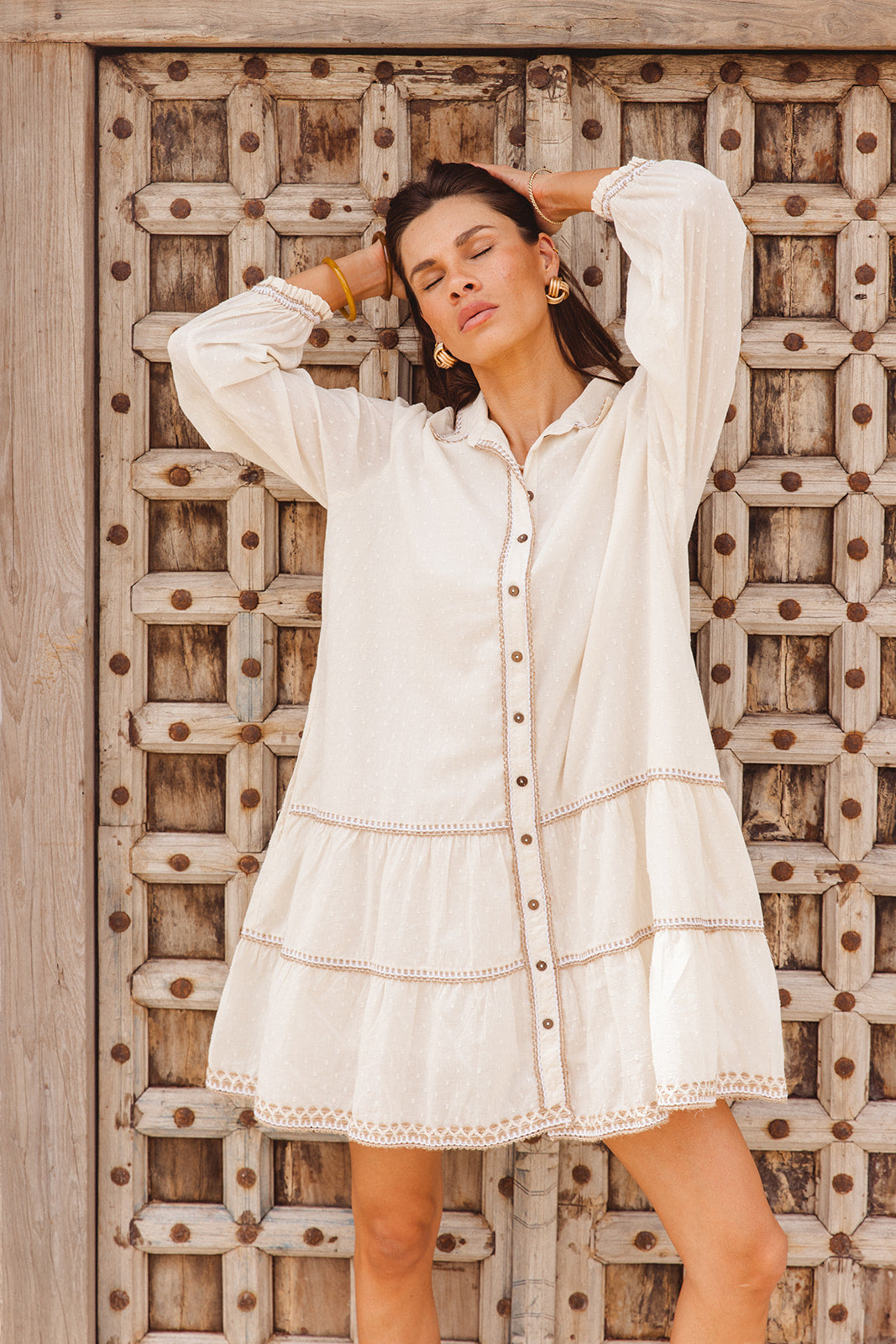 Toronto Dress in Cotton Poplin
