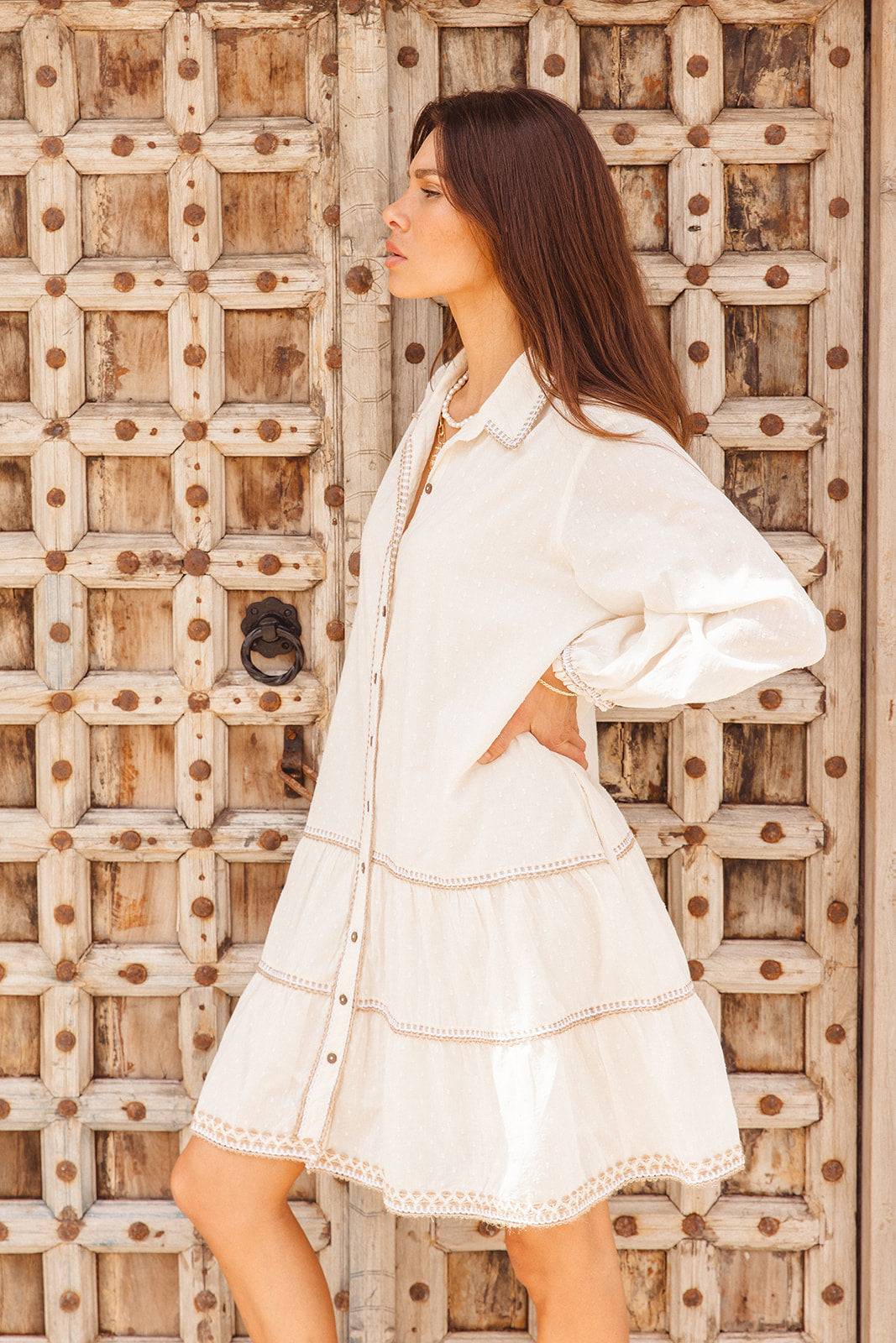 Toronto Dress in Cotton Poplin