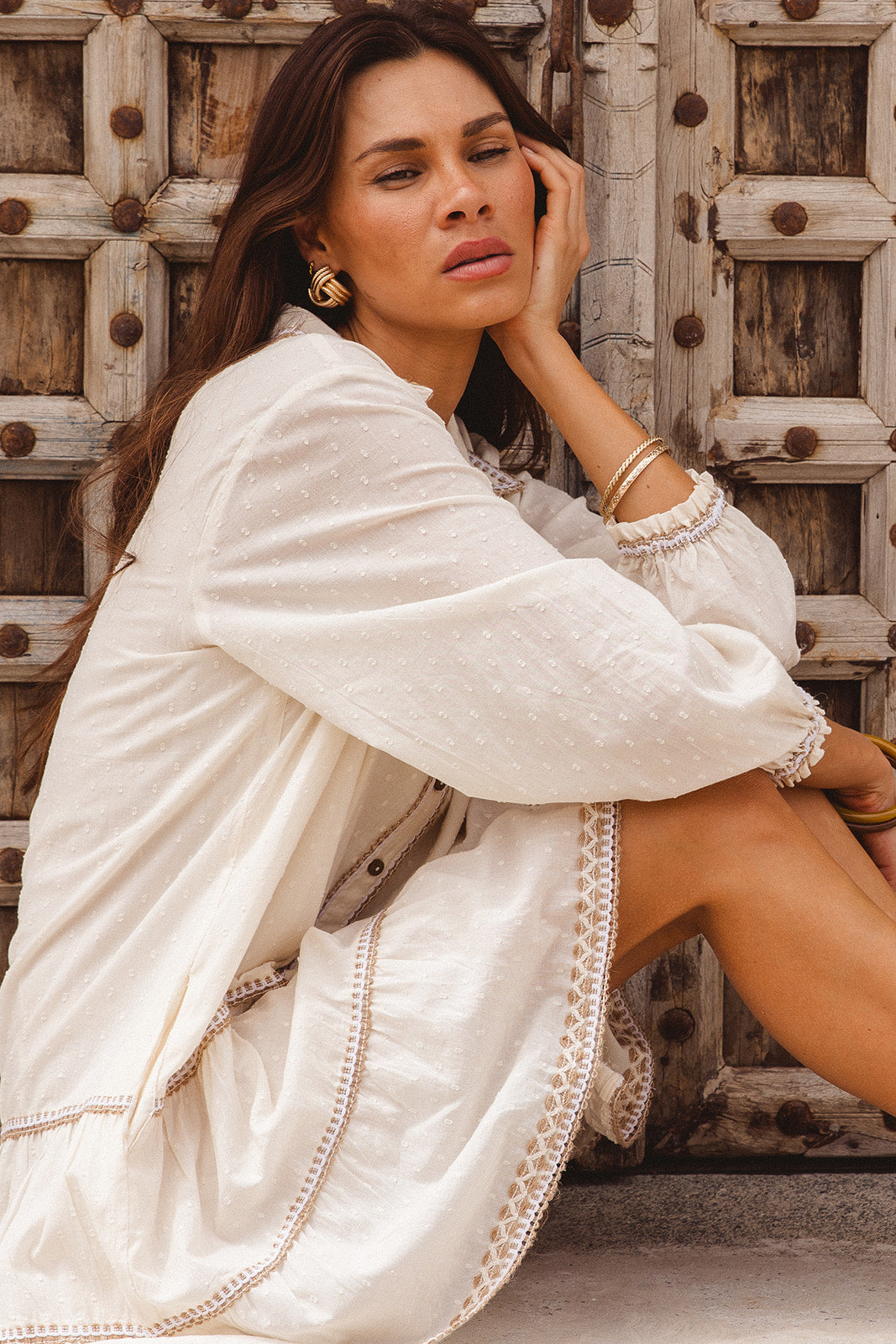 Toronto Dress in Cotton Poplin