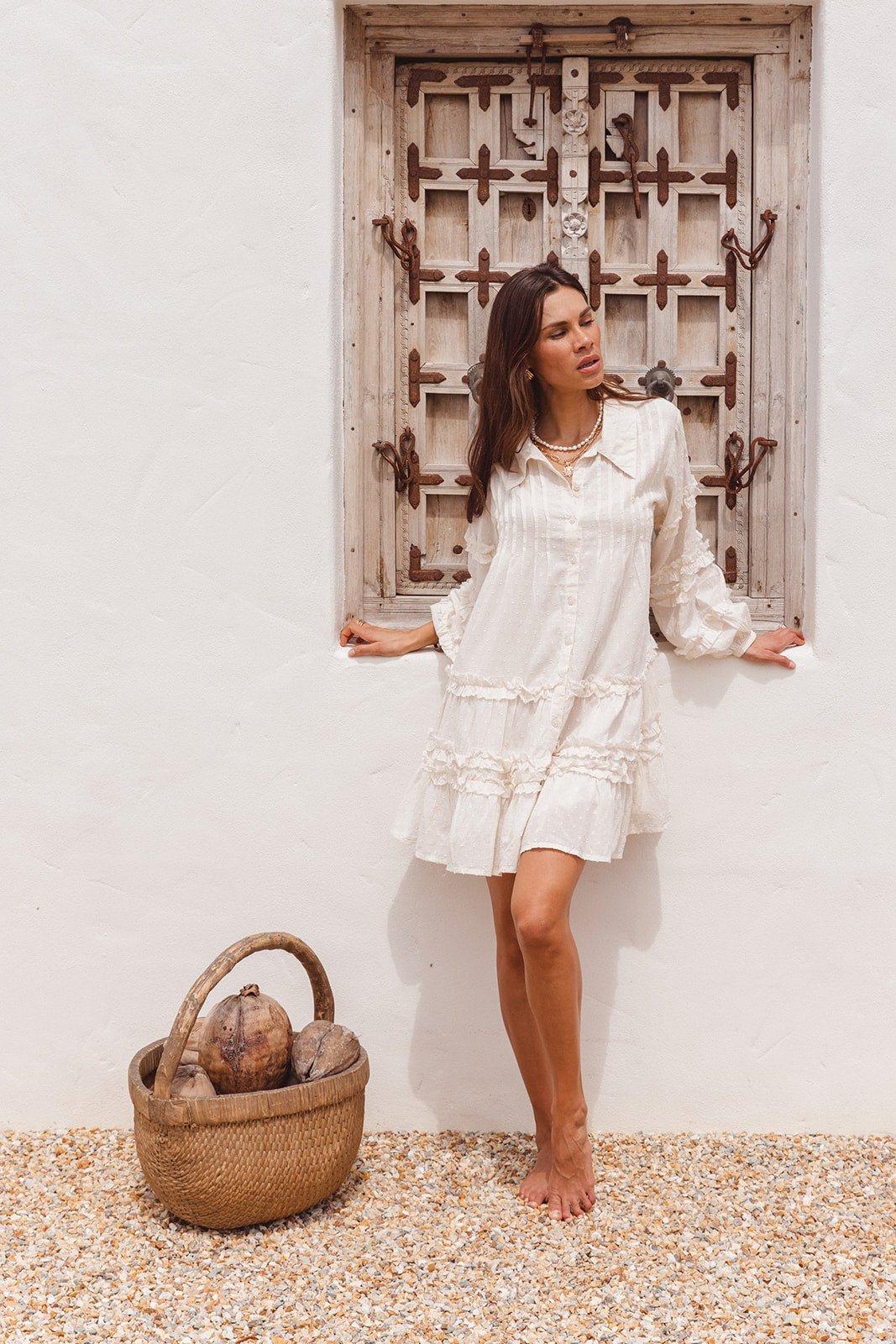 Jordan Dress in Cotton Poplin