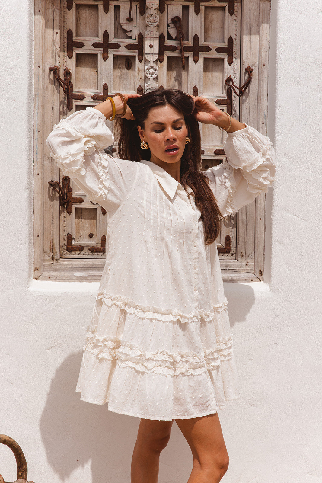 Jordan Dress in Cotton Poplin