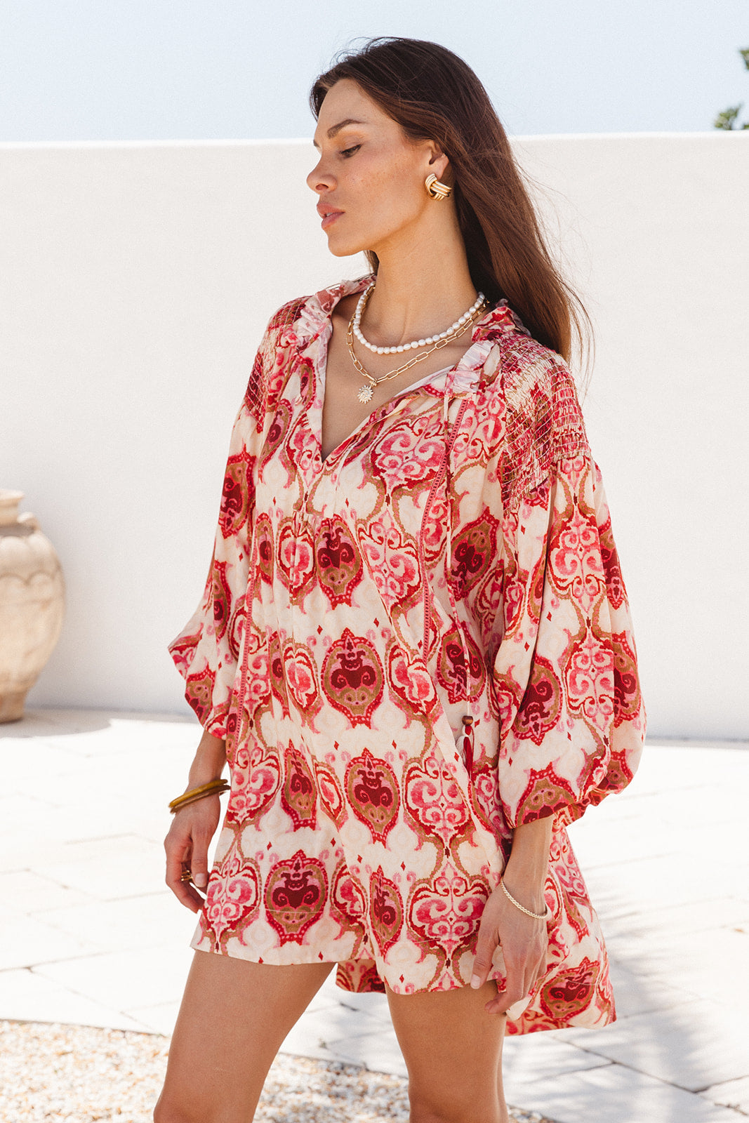Kula Dress in Khalifa Print