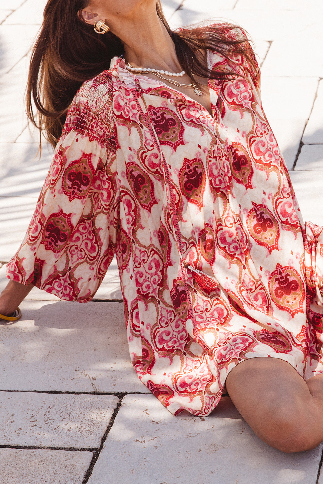 Kula Dress in Khalifa Print