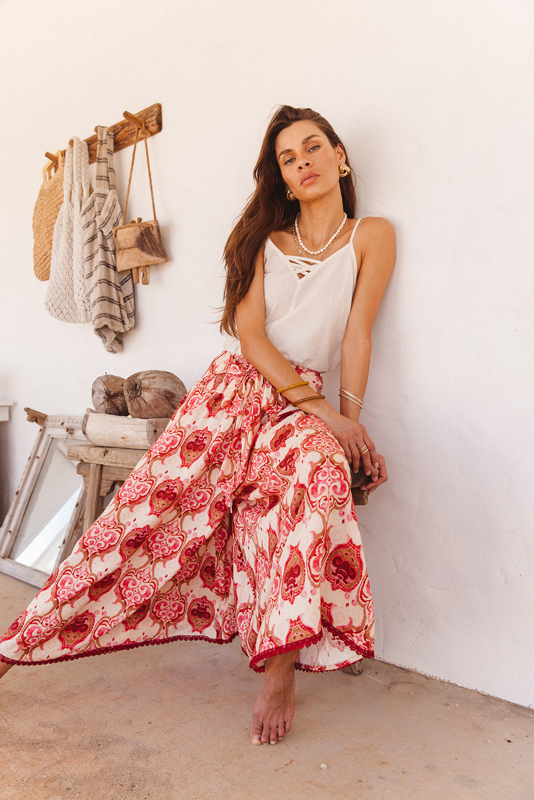 Lotti Pants in Khalifa Print