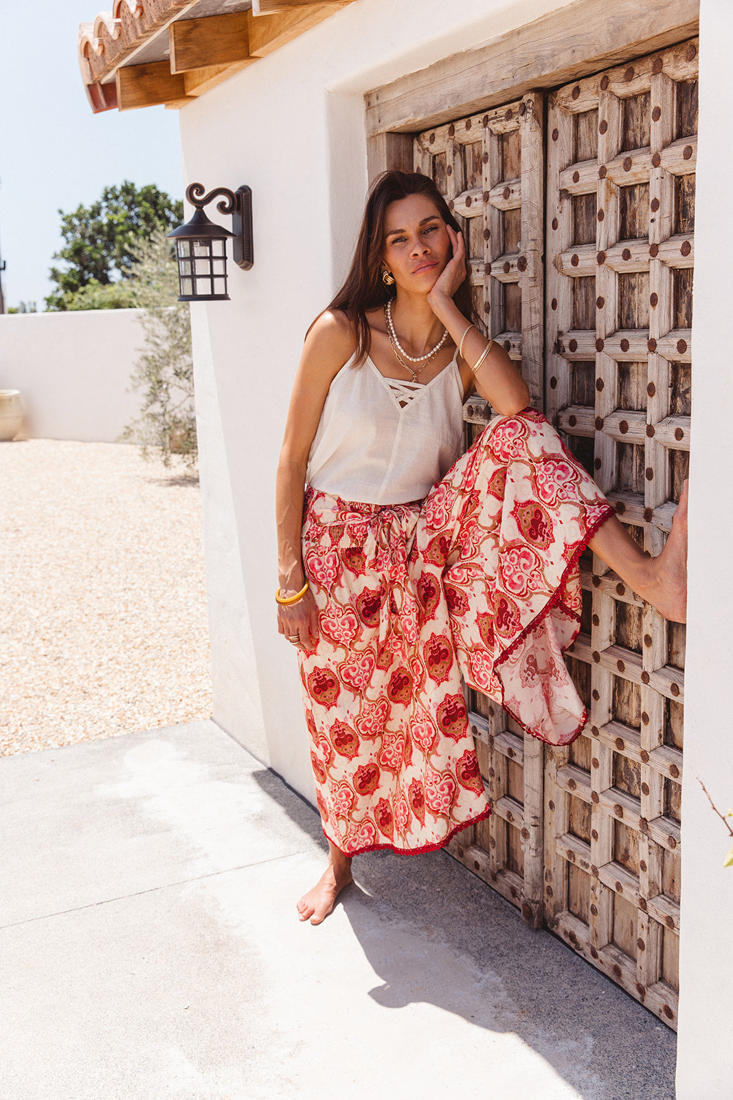 Lotti Pants in Khalifa Print