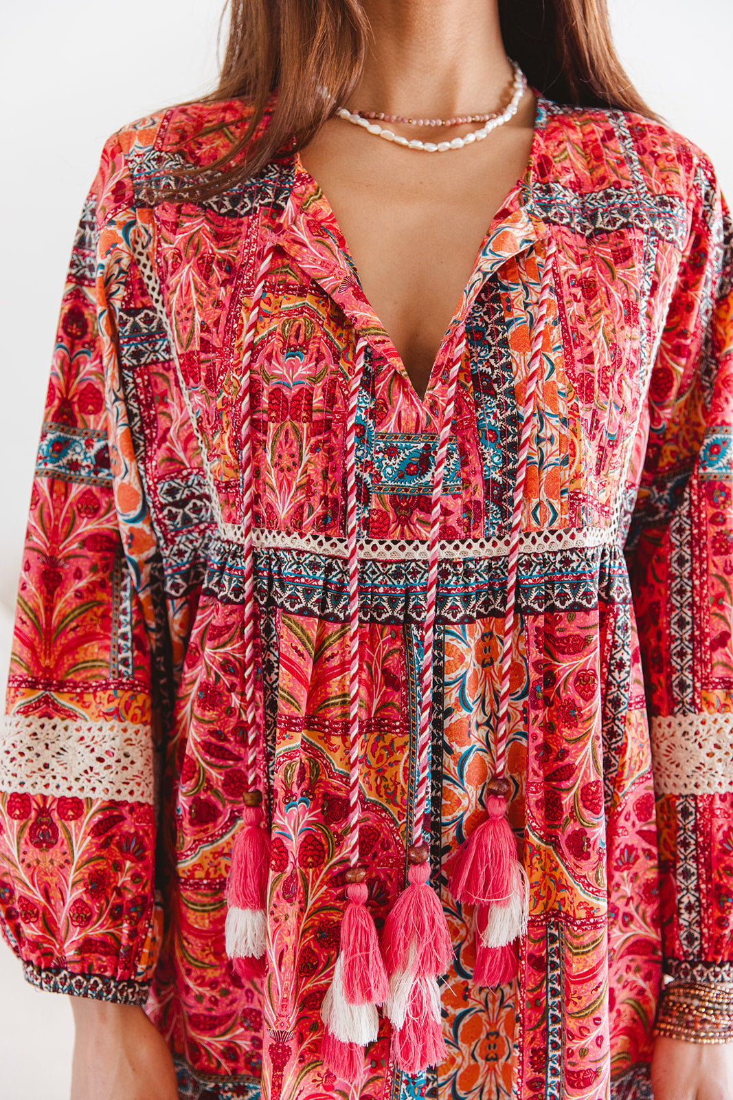Boho Maxi in Temple Print