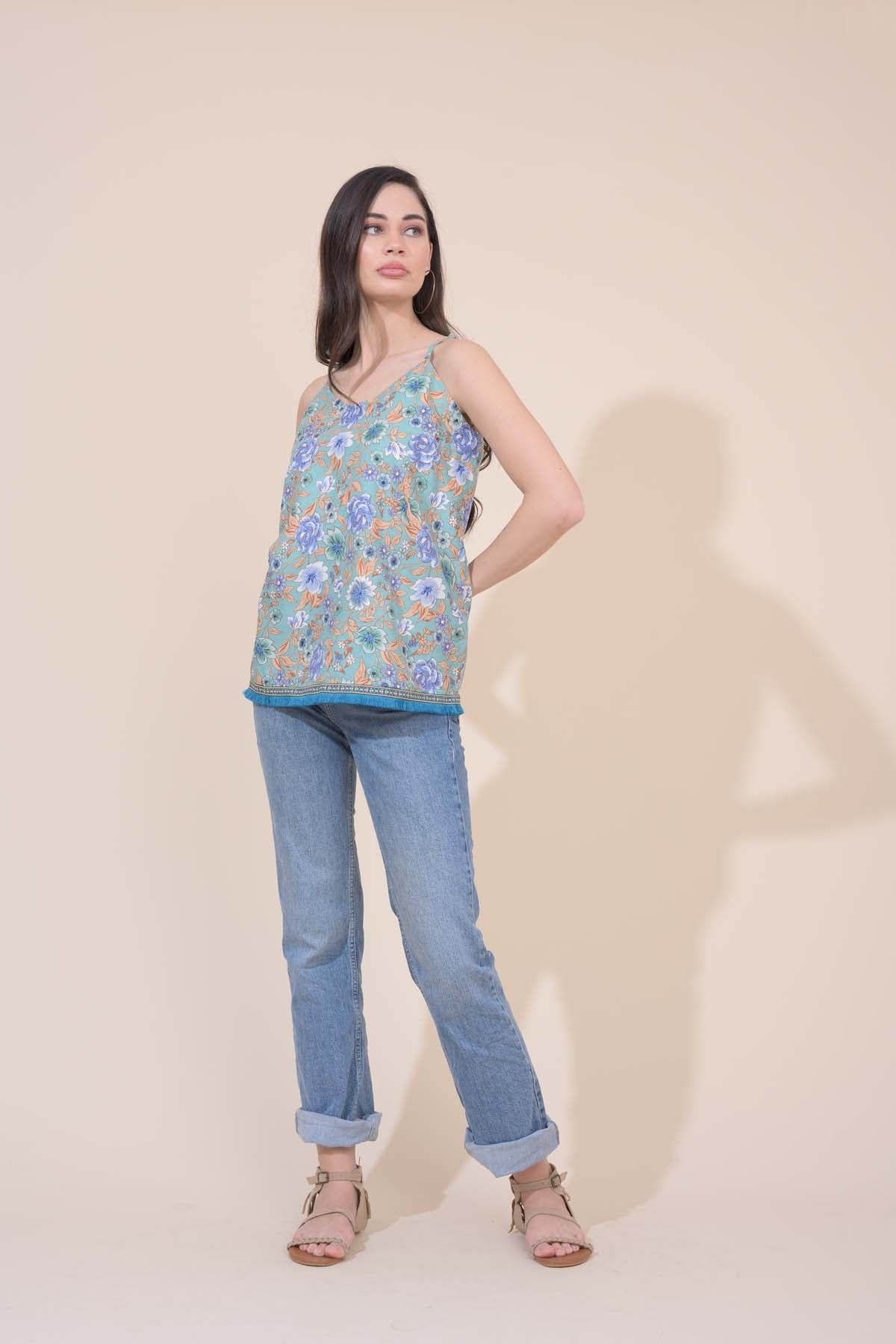 Cos Cami - Florence Teal