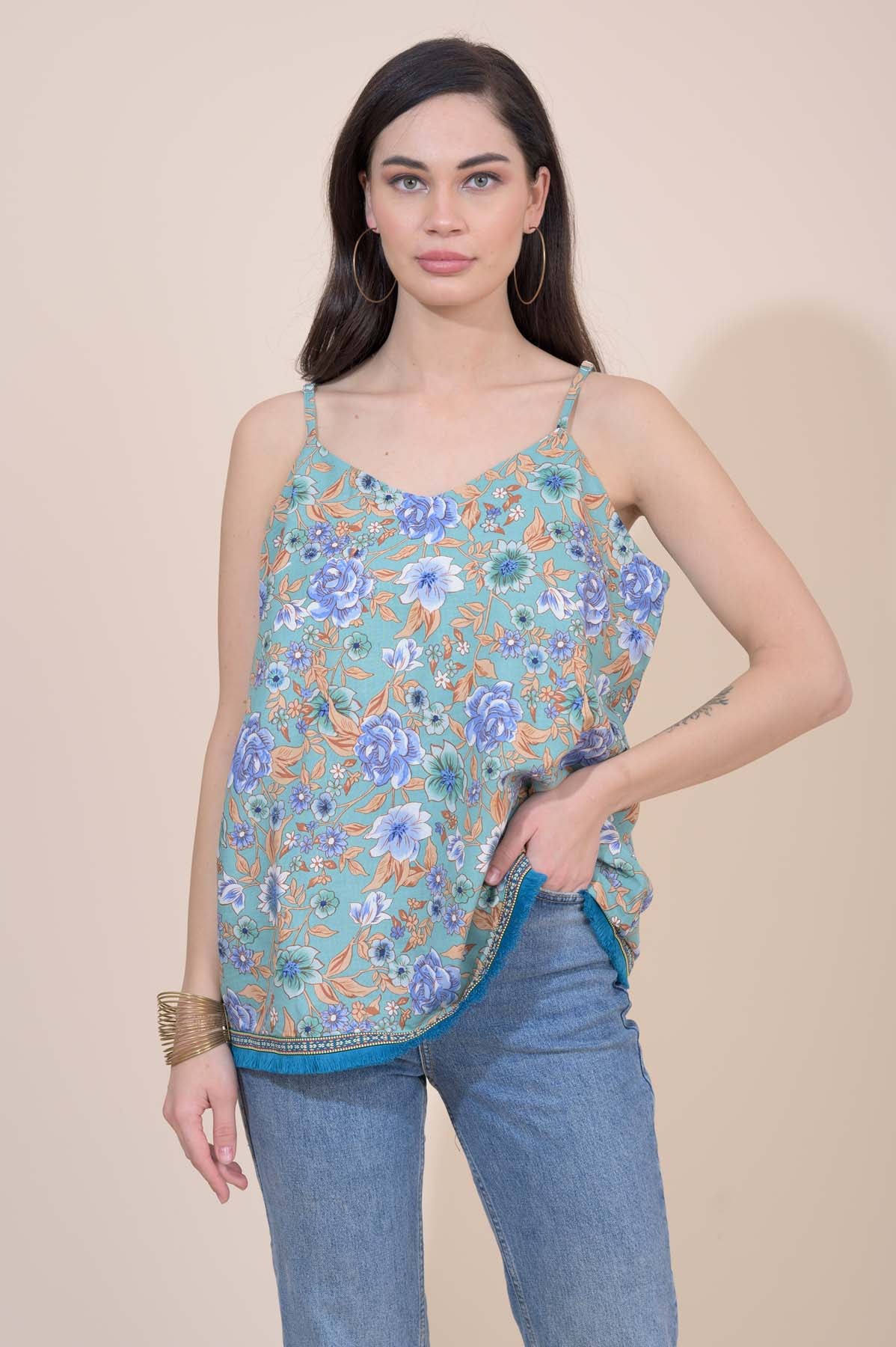 Cos Cami - Florence Teal