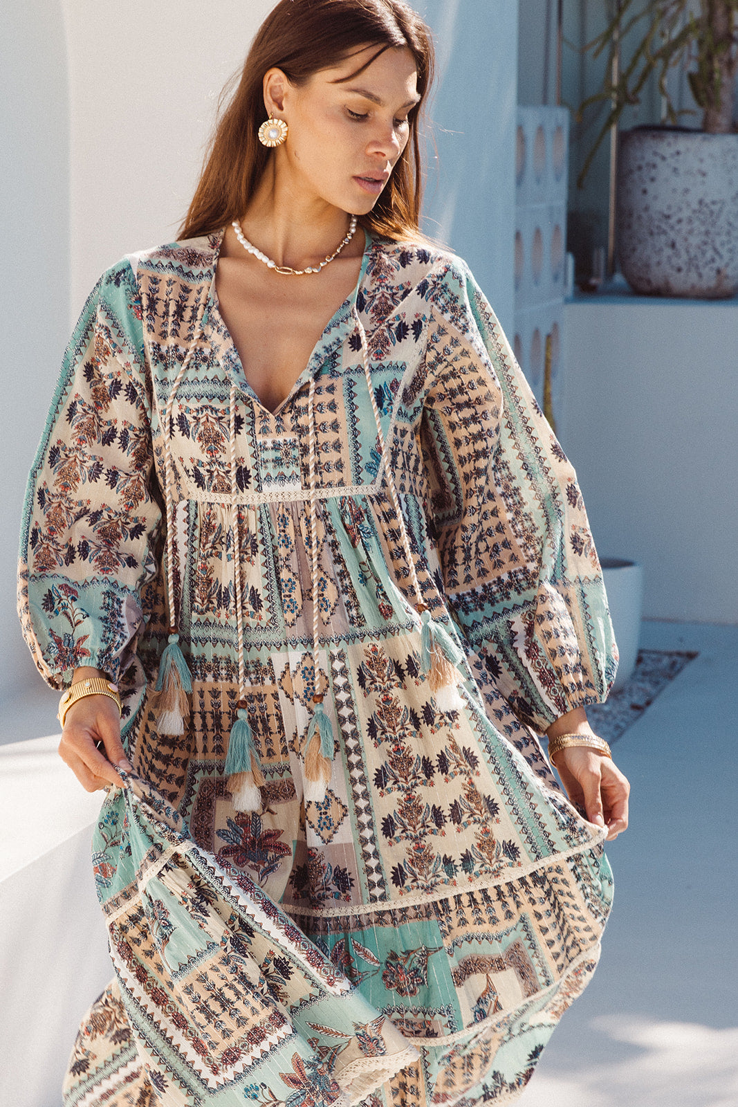 Boho Maxi - Taj Print