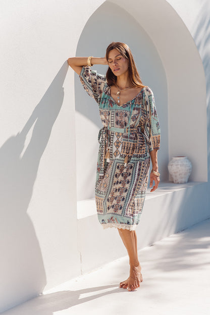 Sydney Dress - Taj Print