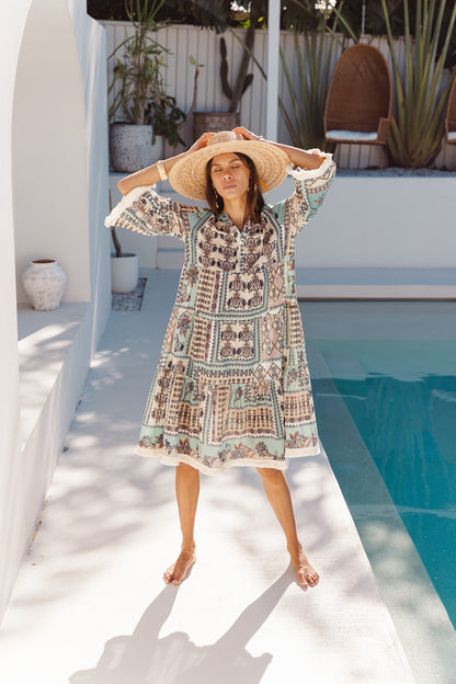 Miska Dress - Taj Print