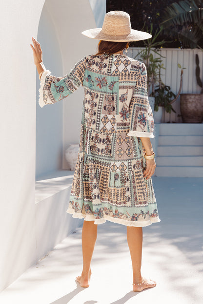 Miska Dress - Taj Print