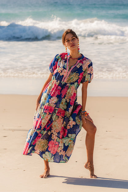 Kiama Dress - Calypso Flower