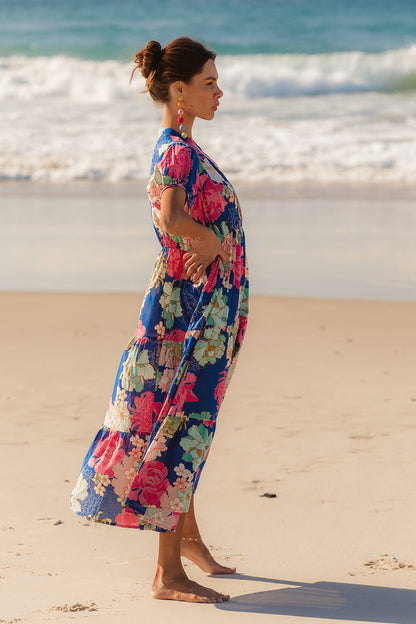 Kiama Dress - Calypso Flower