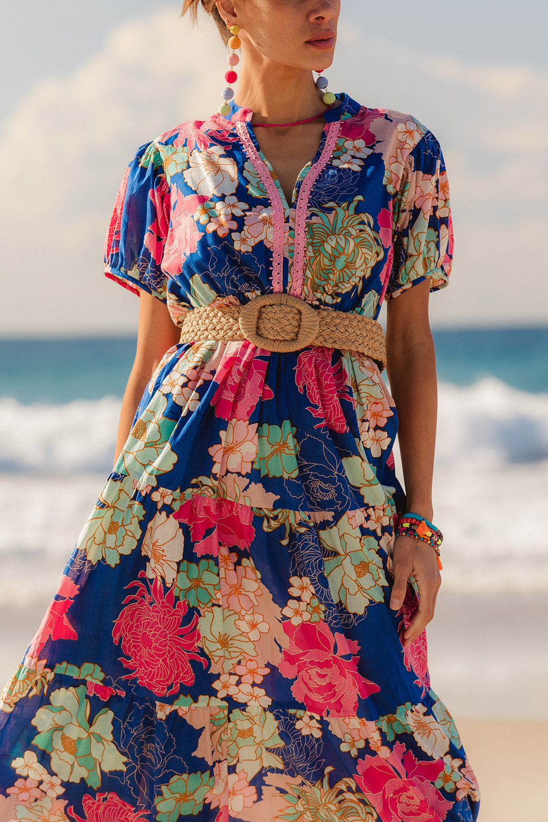 Kiama Dress - Calypso Flower