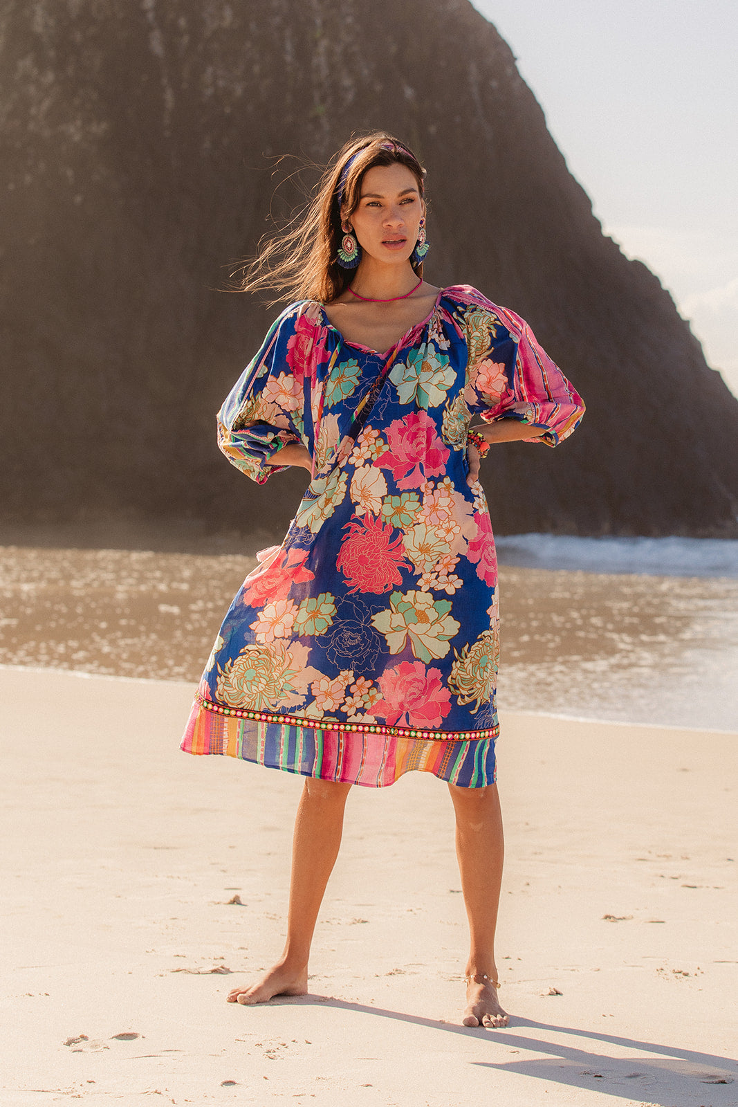 Sydney Dress - Calypso Flower