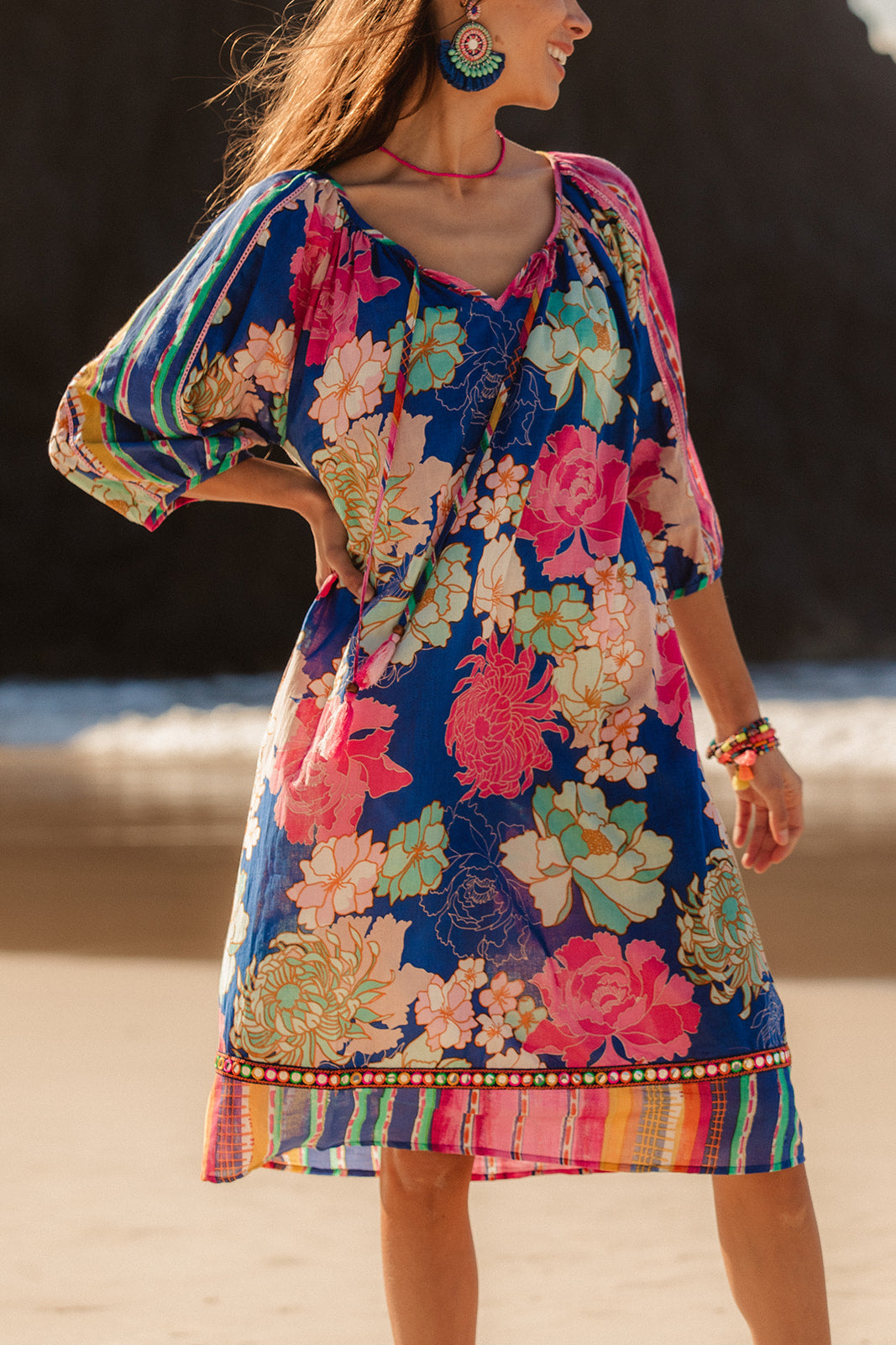 Sydney Dress - Calypso Flower