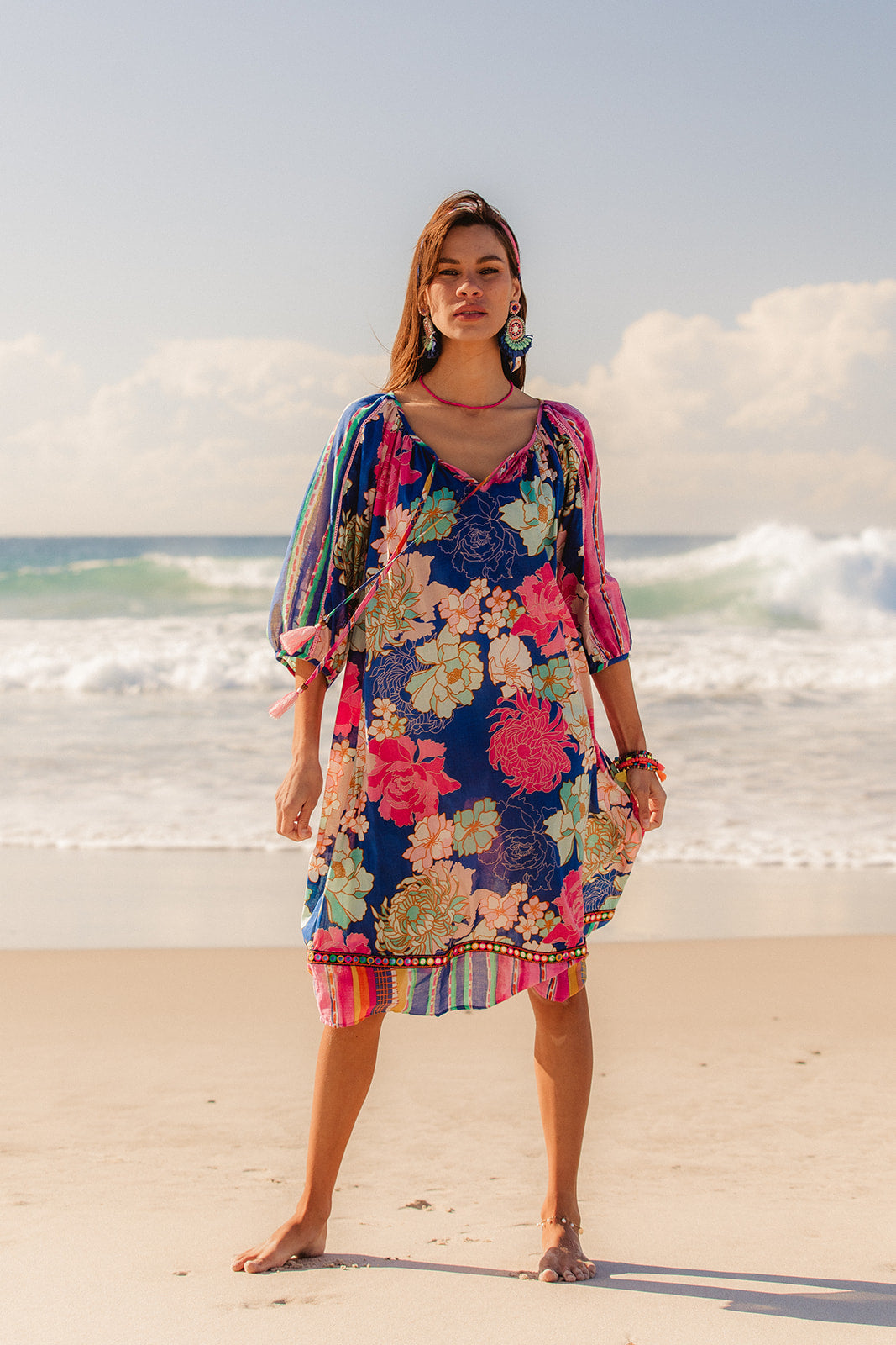 Sydney Dress - Calypso Flower