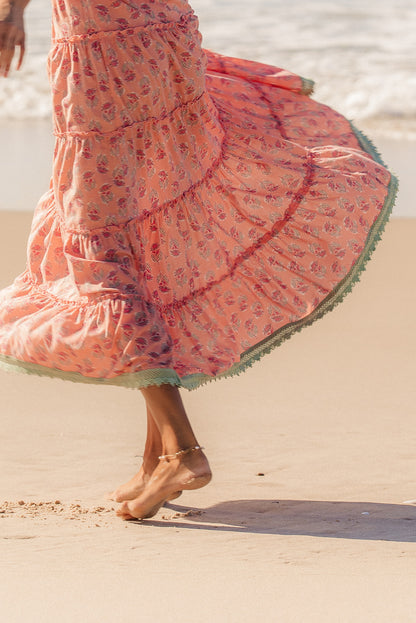 Paris Maxi - Summer Rose Print