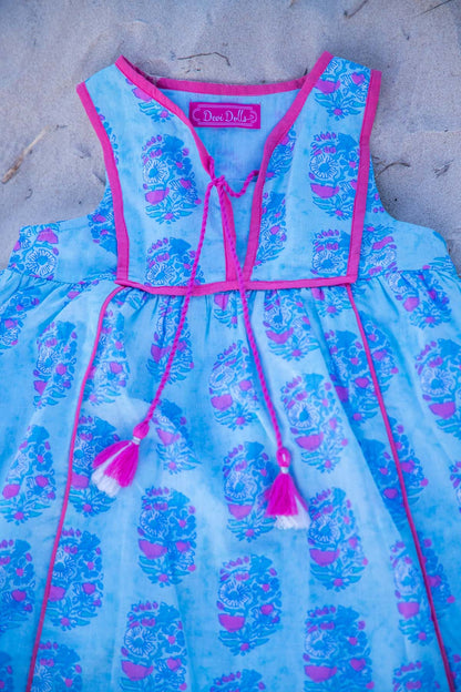 Millie Dress - Jaipur Blue