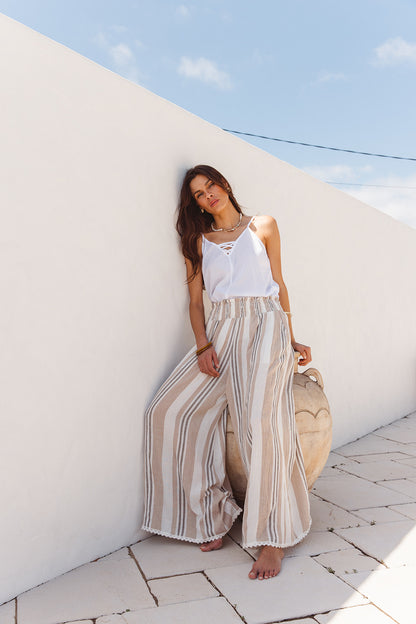 Palmas Pants in Imperial Stripe
