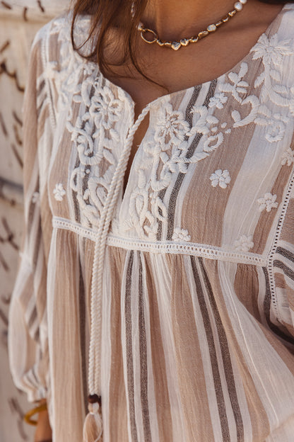 Byron Top in Imperial Stripe