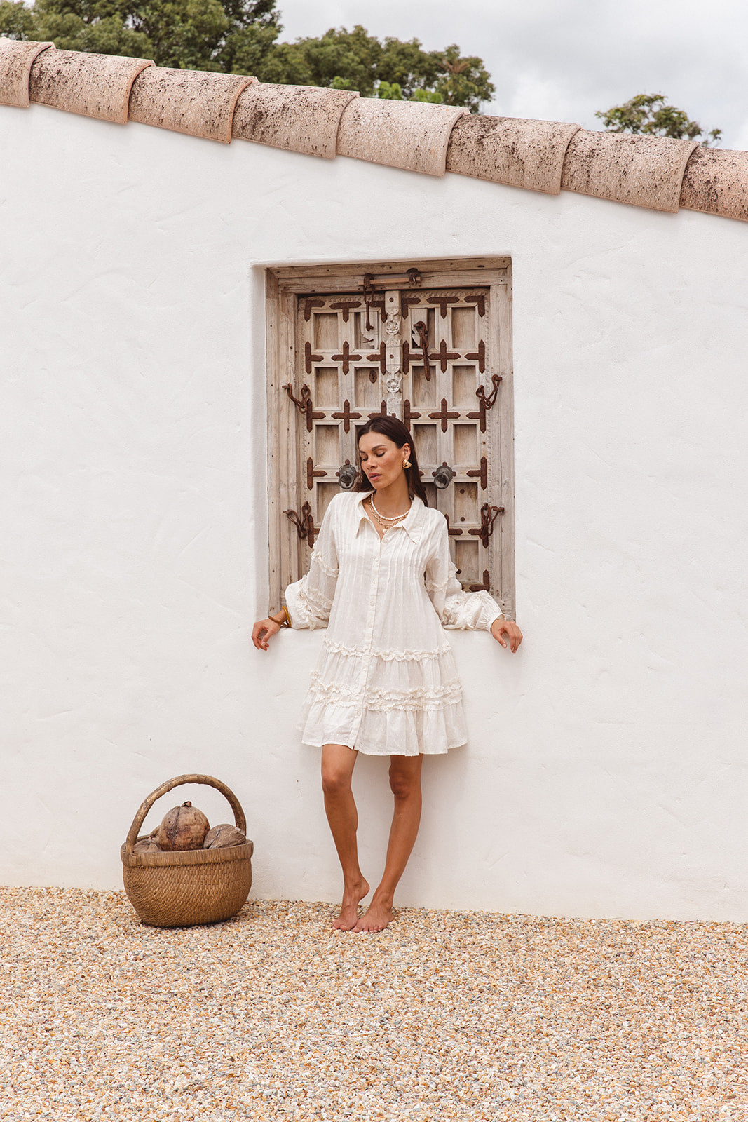 Jordan Dress in Cotton Poplin