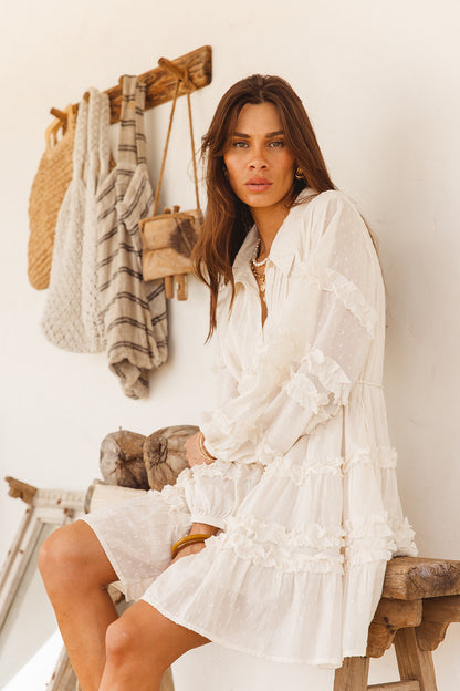 Jordan Dress in Cotton Poplin