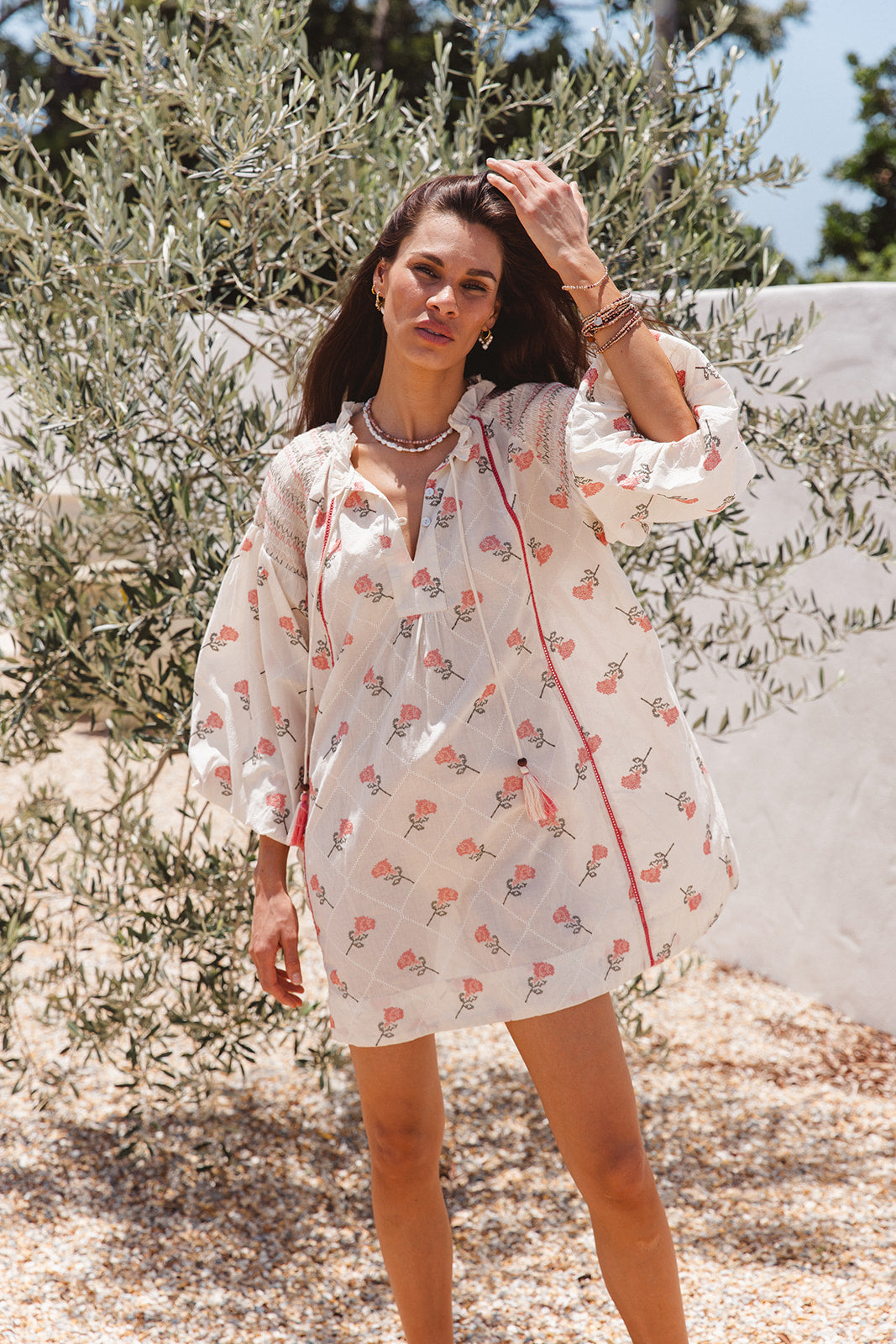Kula Dress in Desert Roza Print