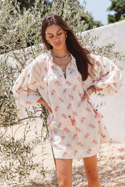Kula Dress in Desert Roza Print