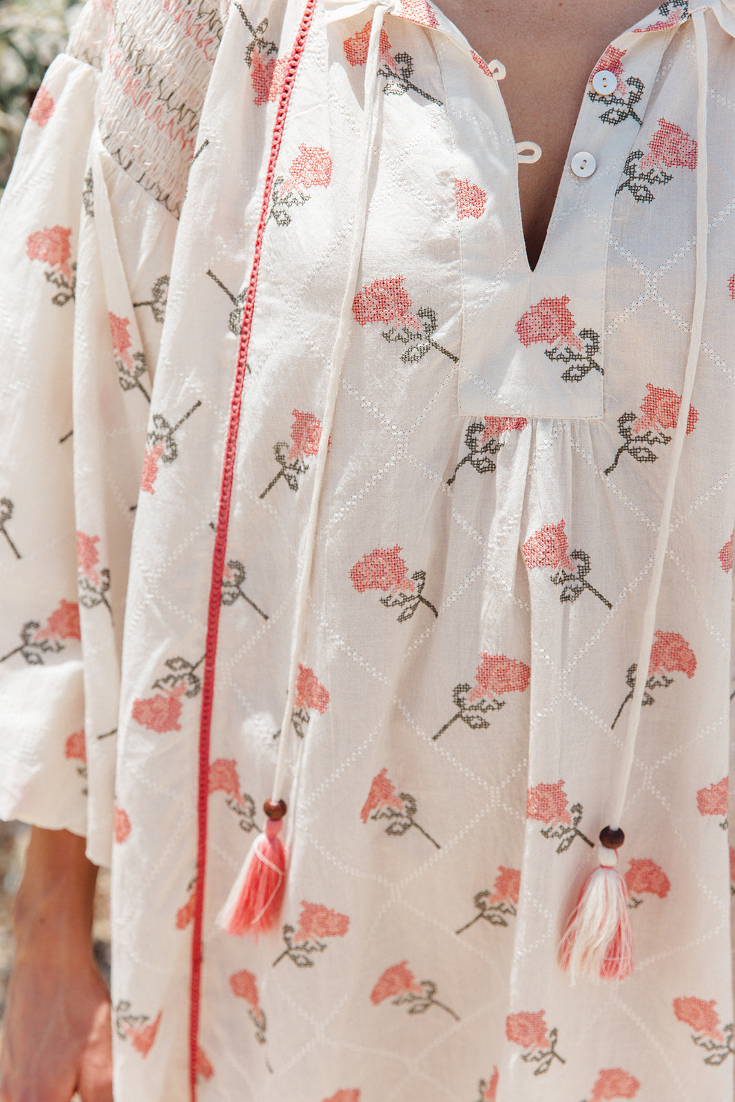 Kula Dress in Desert Roza Print