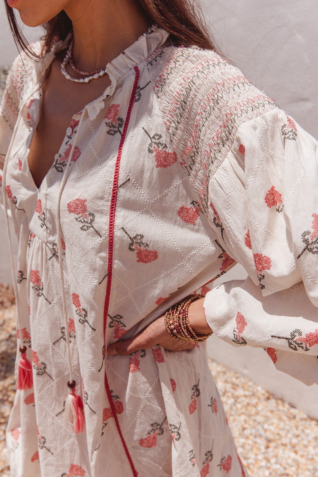 Kula Dress in Desert Roza Print