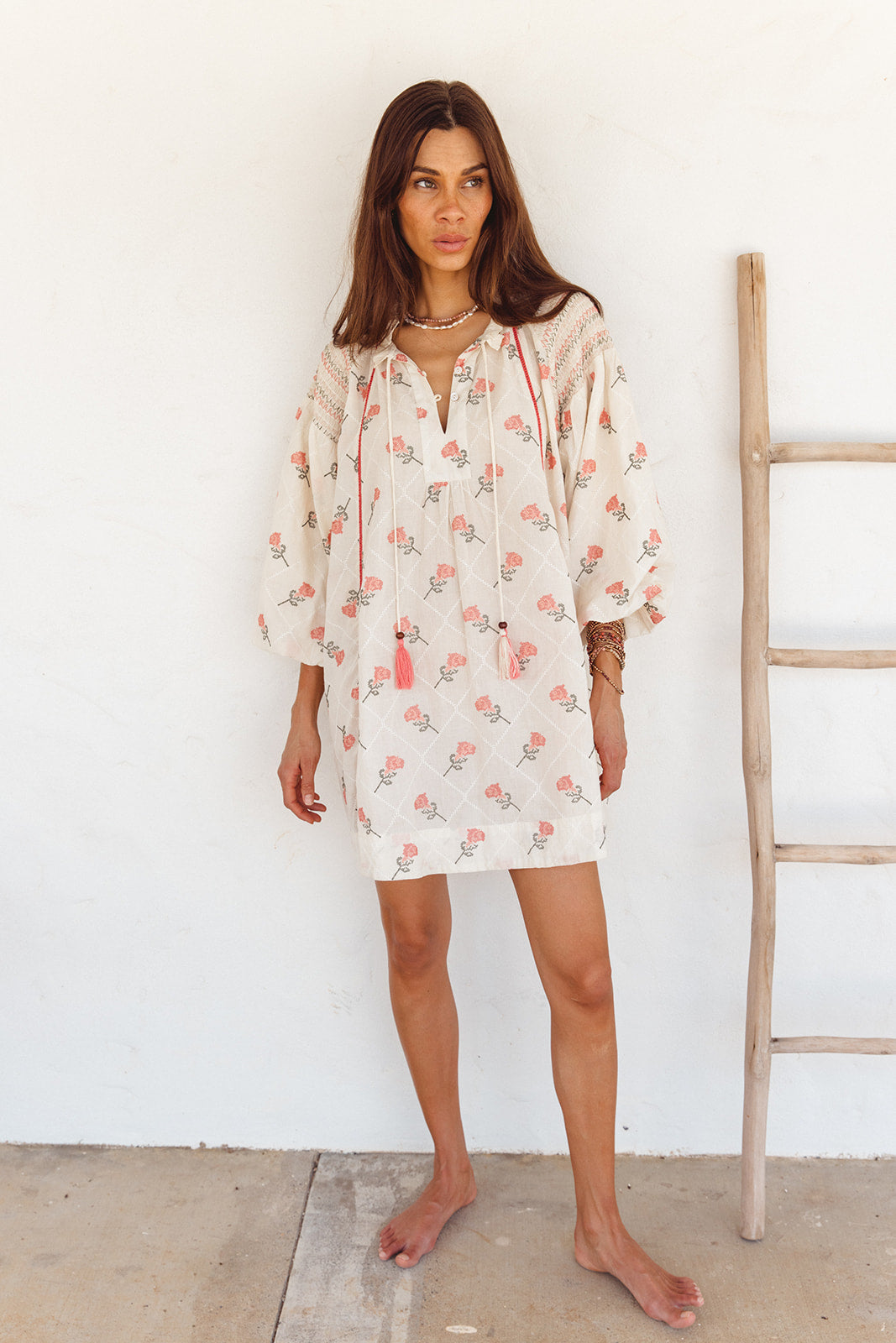 Kula Dress in Desert Roza Print