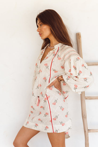 Kula Dress in Desert Roza Print