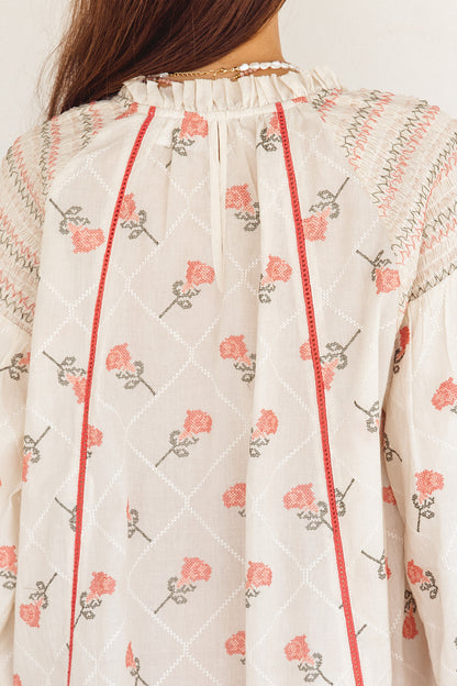 Kula Dress in Desert Roza Print