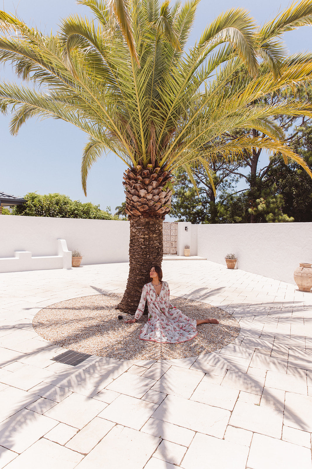 Boho Maxi in Roza Flower Print