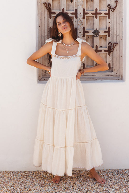 Dorris Dress in Cotton Poplin