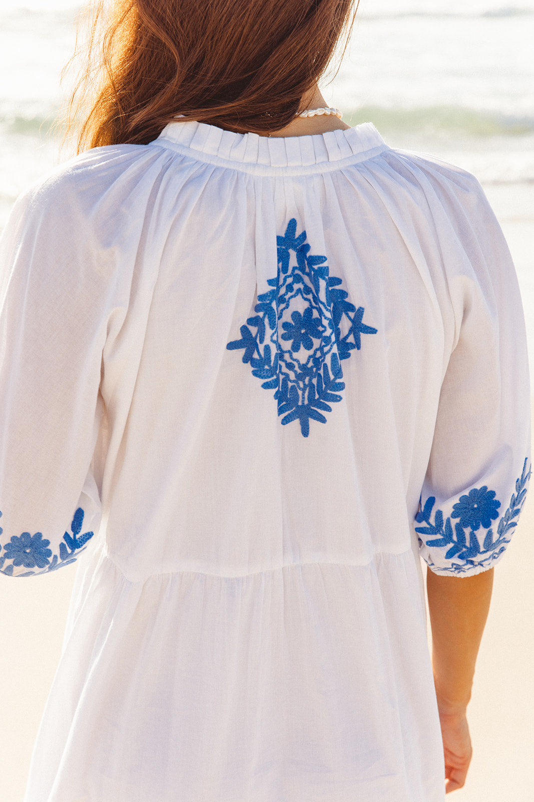 Julia Dress - Sofia Aari Embroidery