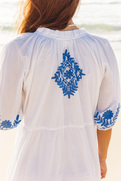 Julia Dress - Sofia Aari Embroidery
