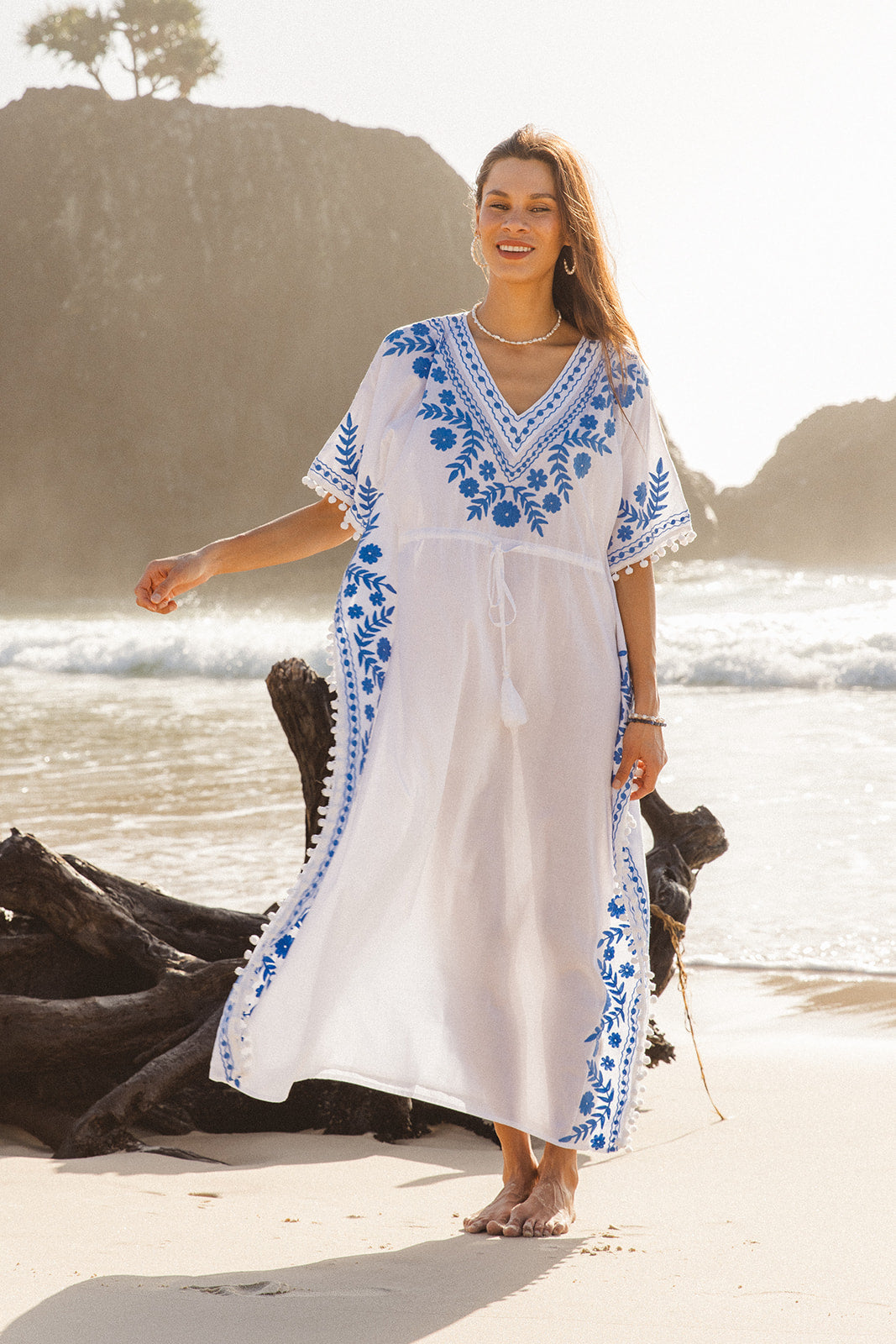 Amaru Kaftan - Sofia Aari Embroidery