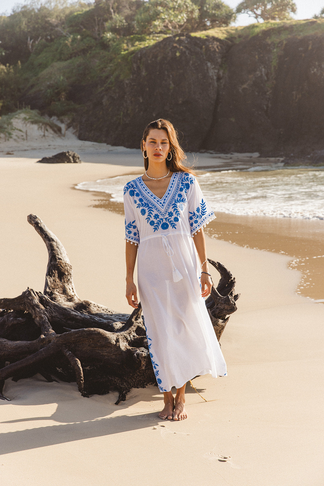 Amaru Kaftan - Sofia Aari Embroidery
