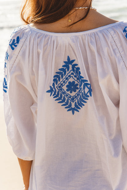 Sydney Top - Sofia Aari Embroidery