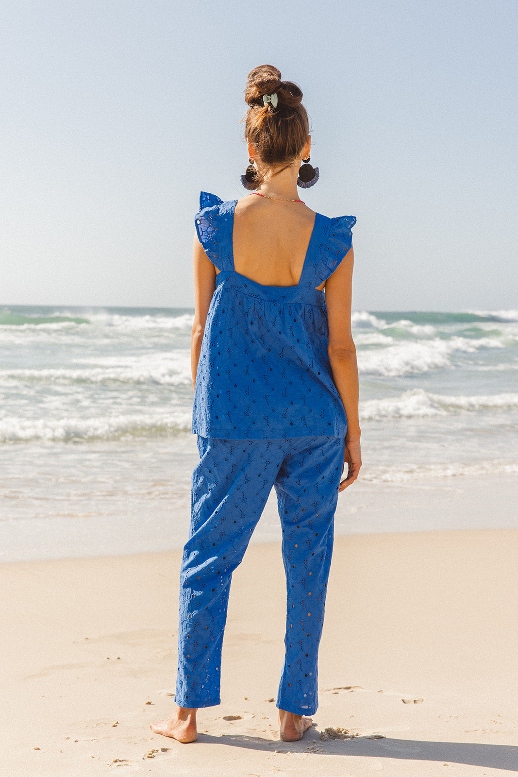 Kaya Top Corn Flower Blue