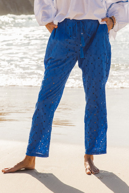 Island Pants Cornflower Blue